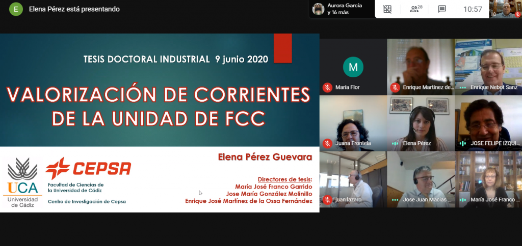 La Universidad de Cádiz y CEPSA celebran la defensa de su primera tesis industrial