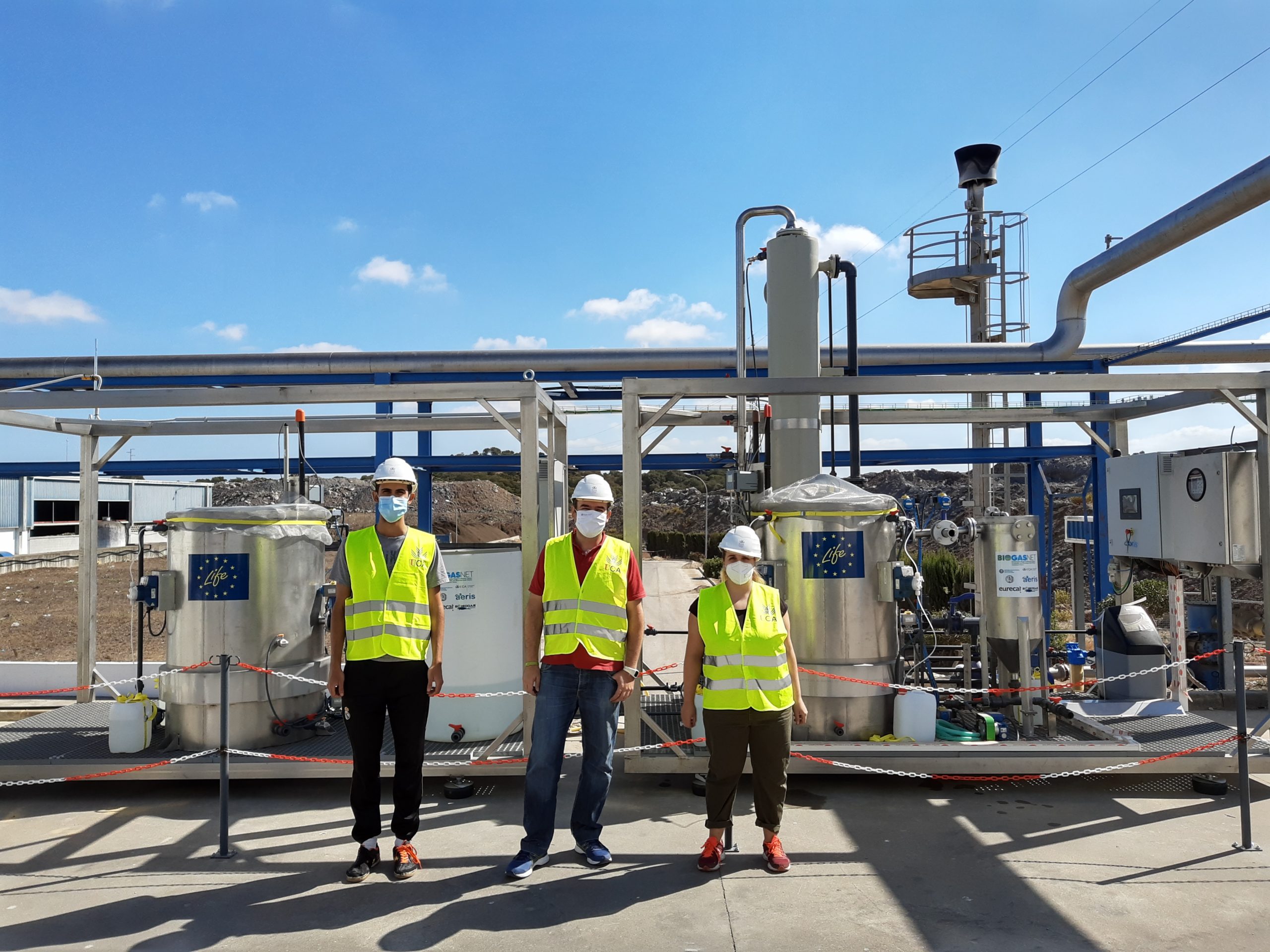 La UCA, presente en un proyecto europeo para purificar biogás con tecnología biológica que reduce el impacto ambiental