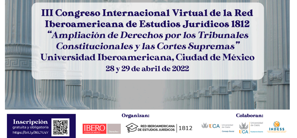 La UCA participa en el III Congreso internacional ‘Ampliación de Derechos por los Tribunales Constitucionales y las Cortes Supremas’