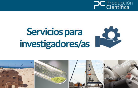 Nuevos servicios para investigadores e investigadoras en el Portal de Producción Científica