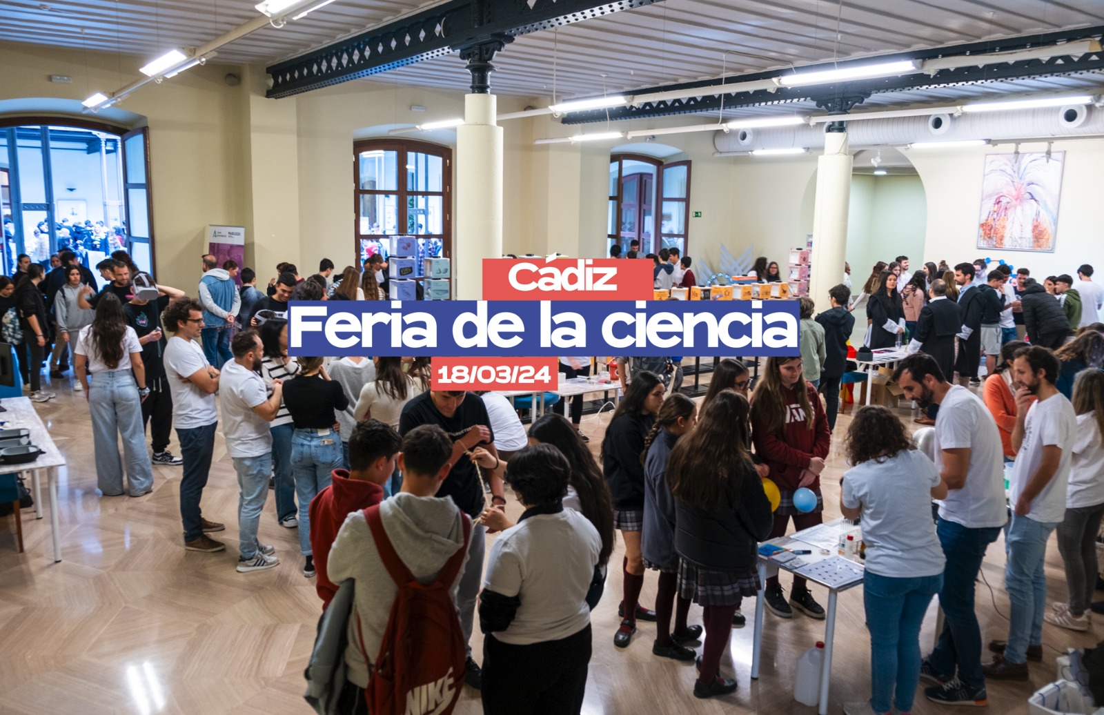 Más de 100 investigadores UCA dan contenido y actividad divulgativa a la Feria de la Ciencia del Tour del Talento Cádiz 2024