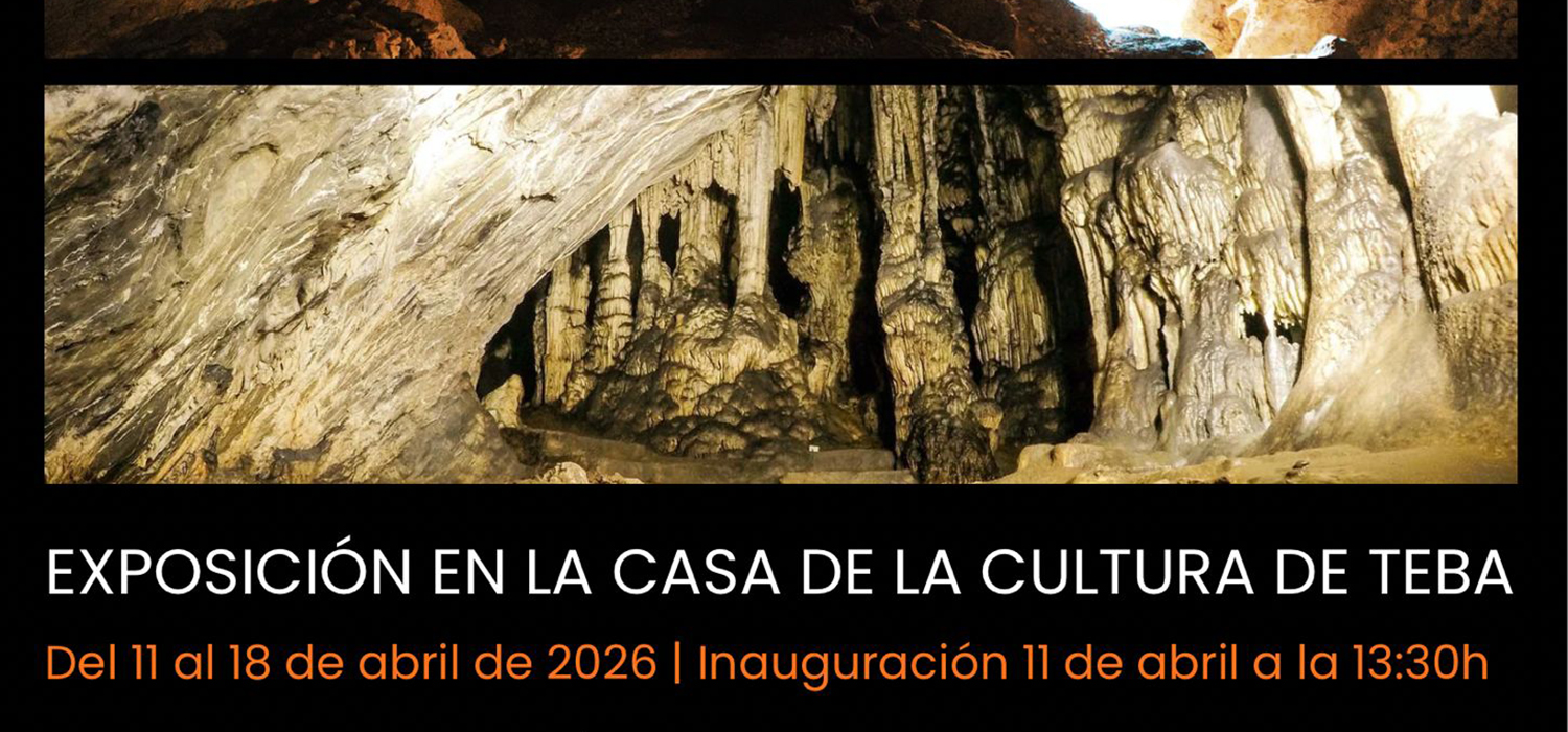 La Universidad de Cádiz impulsa en Teba la exposición sobre la Cueva de Ardales y la Sima de las Palomas de Teba