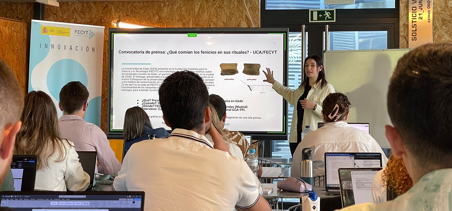 La UCA, en un programa nacional de formación en comunicación social de la ciencia impulsado por FECYT y CRUE