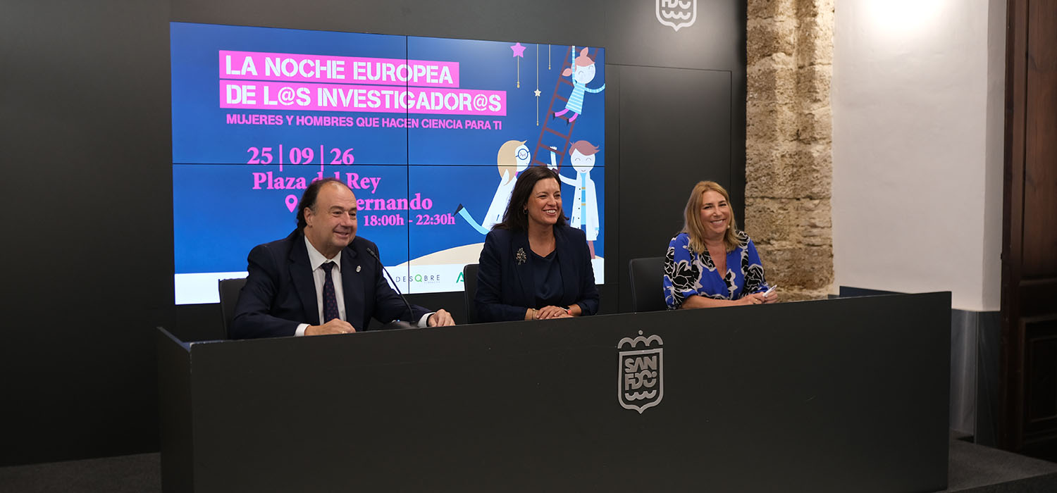 Más de 550 investigadores acercarán la ciencia a la ciudadanía en una nueva edición de la Noche Europea de los Investigadores en San Fernando