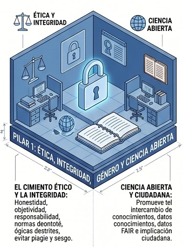Pilar 1: Ética, integridad, género y ciencia abierta